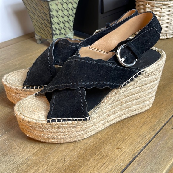 Marc Fisher Shoes - NEW MARC FISHER LETHER WEDGES
